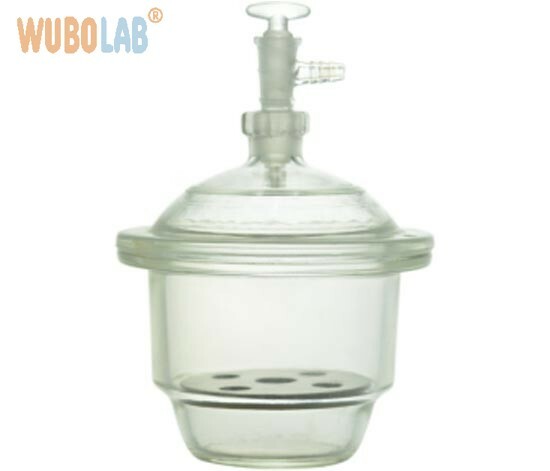 Clear Vacuum Desiccators with Porcelain Plate product image